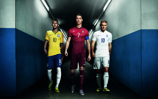 Neymar Cristiano Ronaldo Wayne Rooney Nike Advert
