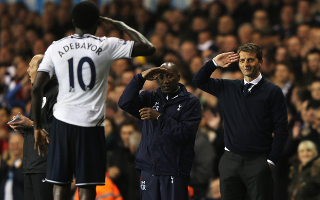 Tim Sherwood Emmanuel Adebayor Tottenham Hotspur