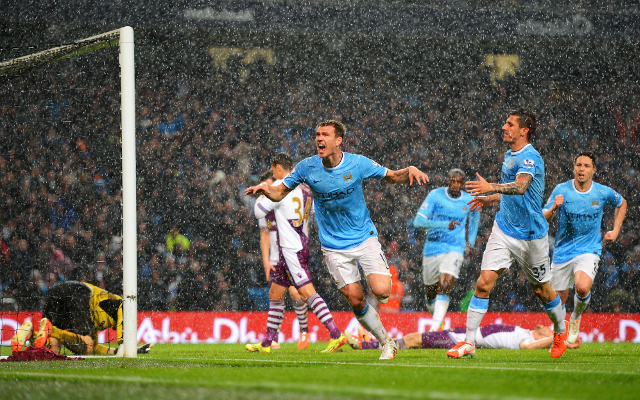 Edin Dzeko Manchester City