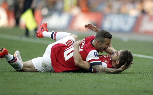 Jack Wilshere Aaron Ramsey Arsenal
