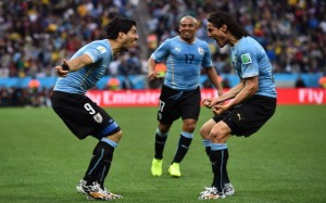 Edinson Cavani Luis Suarez Uruguay