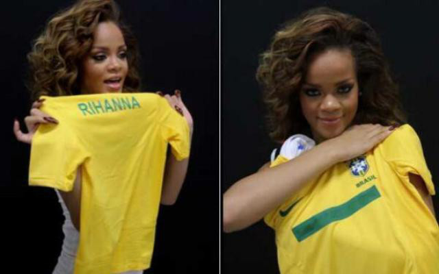 Rihanna Brazil shirt