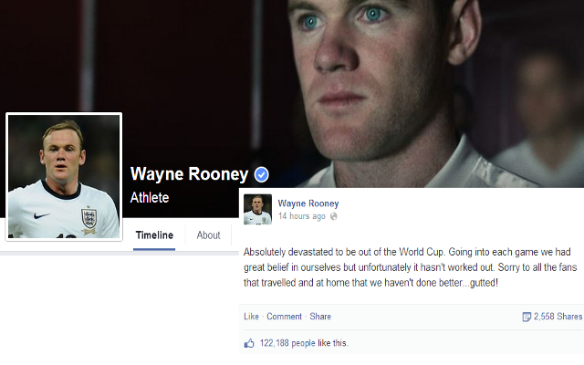 Rooney FB Post