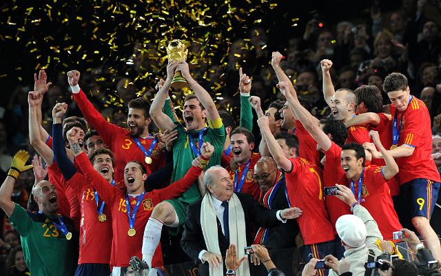 Spain lift World Cup