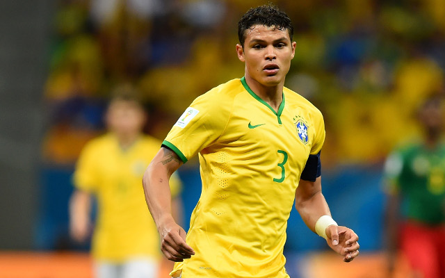 thiago silva brazil jersey