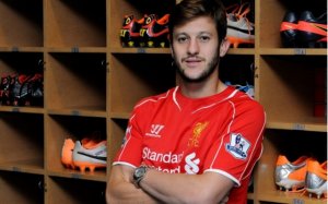 Adam Lallana Liverpool