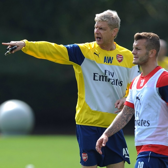 Arsene Wenger, Jack Wilshere, Arsenal