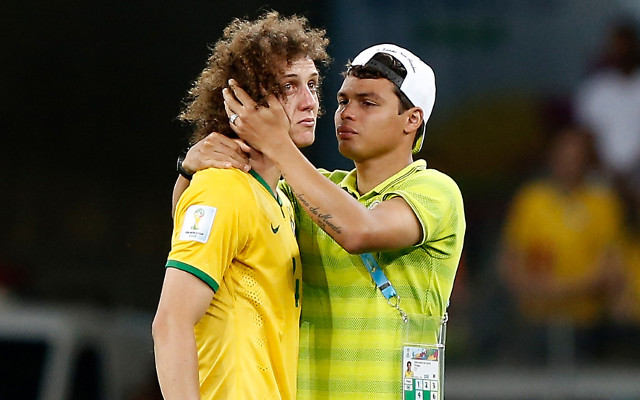 David Luiz Thiago Silva Brazil