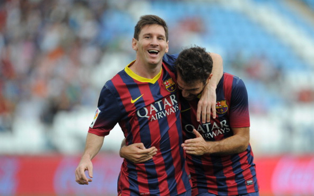 Lionel Messi Cesc Fabregas Barcelona