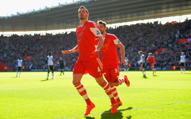 Morgan Schneiderlin Jay Rodriguez Southampton