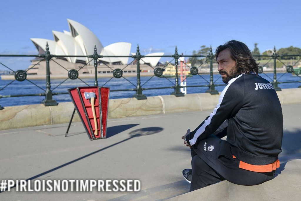 Andrea Pirlo not impressed