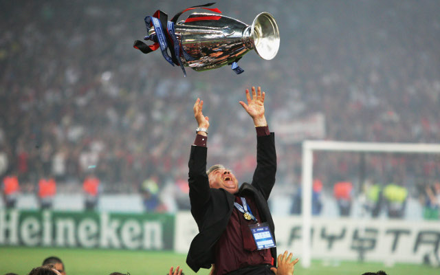 Carlo Ancelotti AC Milan Champions League