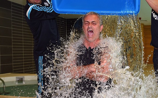 Jose Mourinho, Chelsea, Ice Bucket