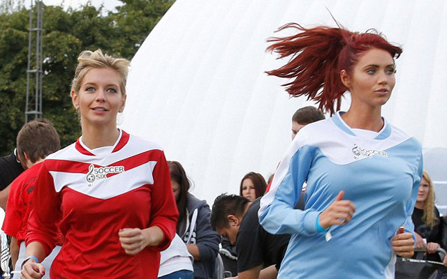 Rachel Riley and Amy Childs