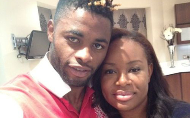 Alex Song and wife Olivia