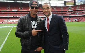 Arsenal Lewis Hamilton 3