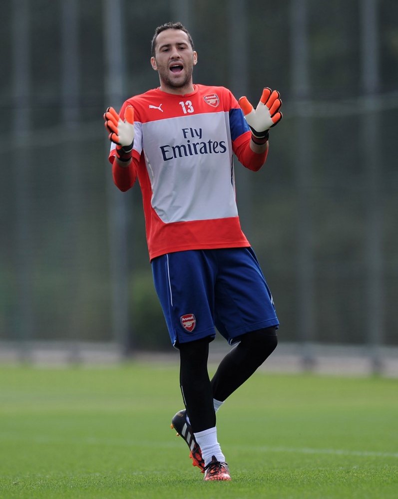 Arsenal Training Gallery: David Ospina Works With Gunners ...