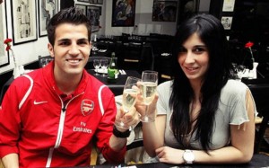 (Image) Samir Nasri WAG Anara Atanes Parties With Cesc Fabregas Ex ... picture image