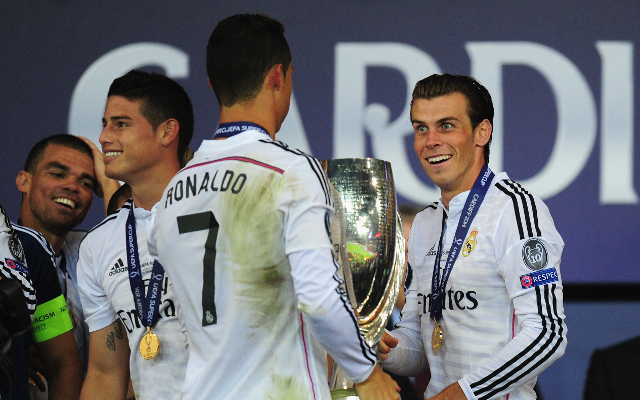 Cristiano Ronaldo Gareth Bale Real Madrid