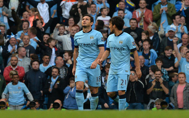 Frank Lampard David Silva Manchester City