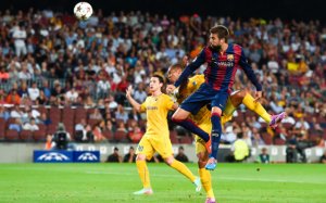 Gerard Pique Barcelona Goal