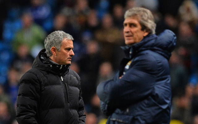 Jose Mourinho Chelsea Manuel Pellegrini Manchester City