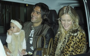 Radamel Falcao Manchester United WAG Daughter