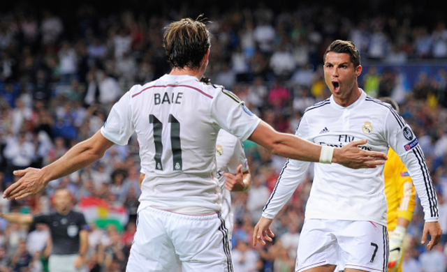 Real Madrid Gareth Bale Cristiano Ronaldo