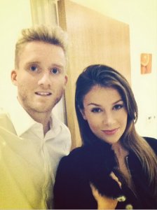 Andre Schurrle Chelsea WAG Montana Yorke