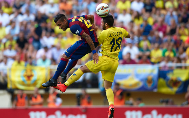 Dani Alves Barcelona Villarreal