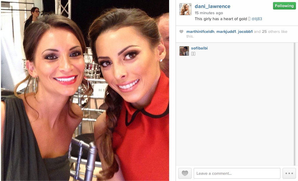 Dani Lawrence Instagram post