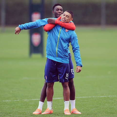 Danny Welbeck Alex Oxlade-Chamberlain Arsenal