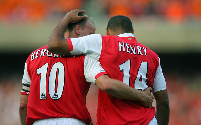 Dennis Bergkamp Thierry Henry Arsenal
