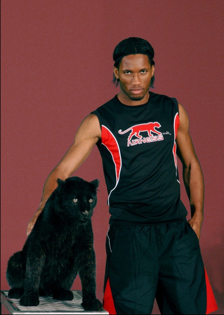 Drogba and panther