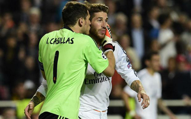 Iker Casillas Sergio Ramos Real Madrid