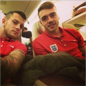 Jack Wilshere Calum Chambers Arsenal England