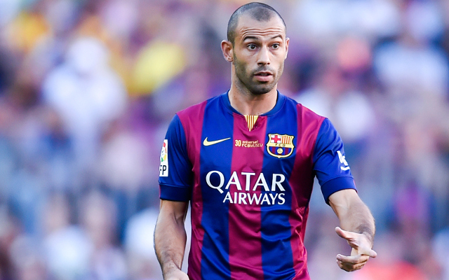 Javier Mascherano Barcelona