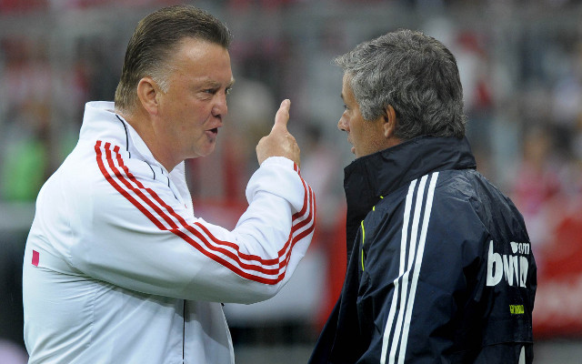 Louis van Gaal Jose Mourinho