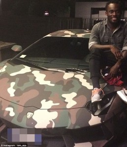 Michael Essien Sulley Muntari Car