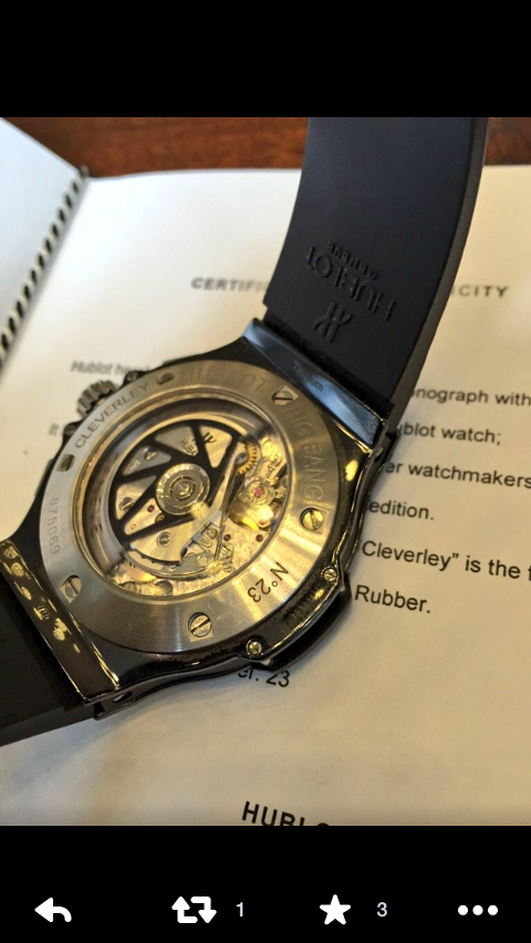 Tom Cleverley watch