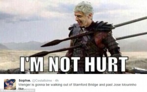 Wenger v Mourinho Fight Meme 6