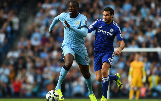 Yaya Toure Manchester City Cesc Fabregas Chelsea