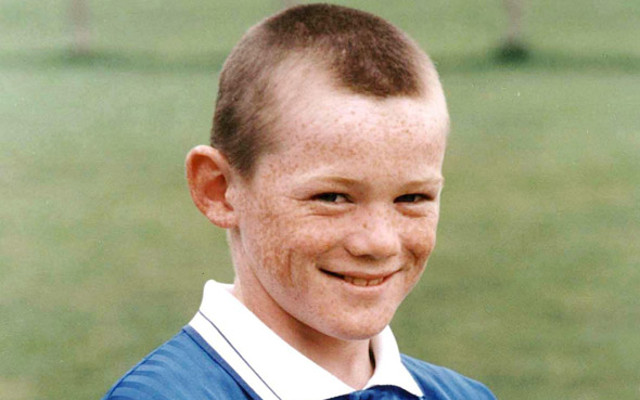 Young Wayne Rooney
