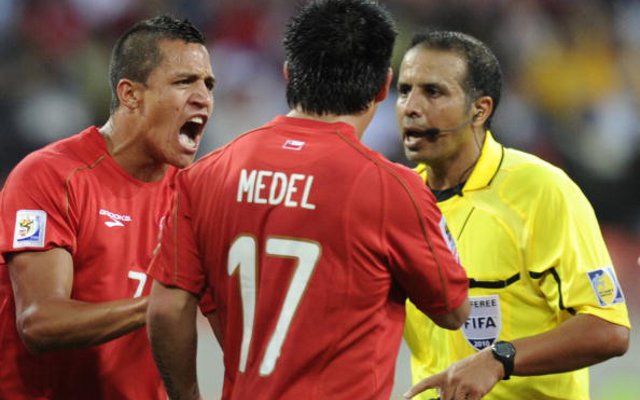 Alexis Sanchez Gary Medel Chile