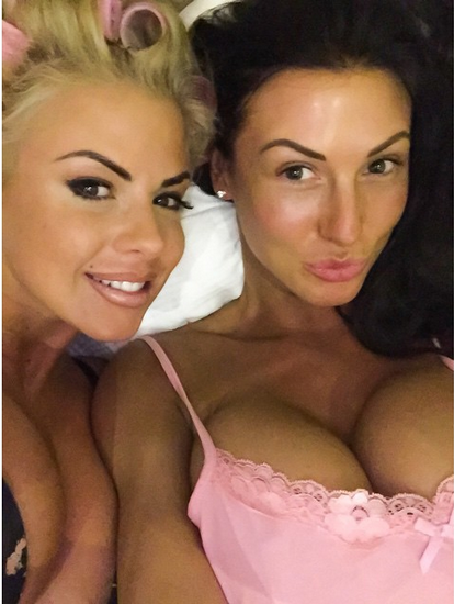 Alice Goodwin (right) and Hannah Elizabeth