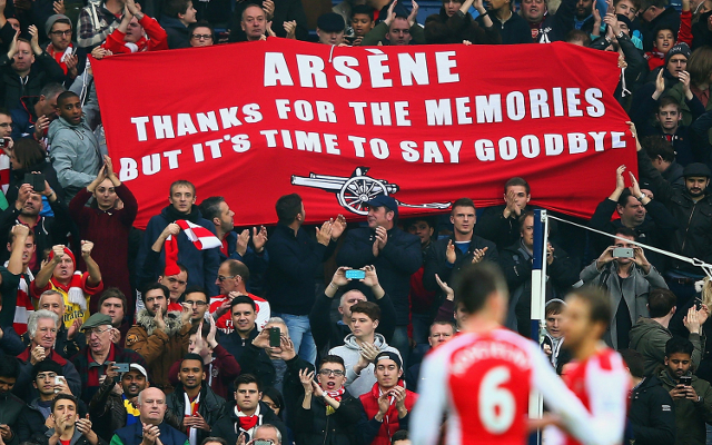 Arsene Wenger Banner
