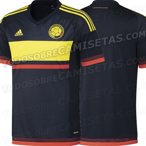 Colombia away shirt