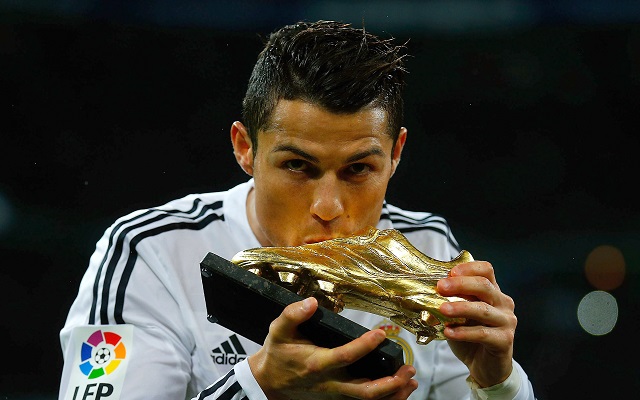 Cristiano Ronaldo Real Madrid Golden Boot