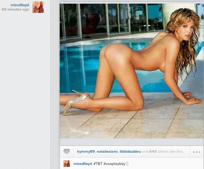 Danielle Lloyd naked