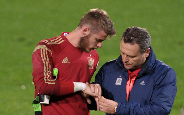 David De Gea Finger Spain